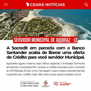 Empréstimo Consignado Para Servidor Público em Aquiraz – Ceará