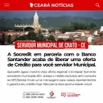 Aumento de Margem Servidor Prefeitura Crato