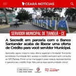 Aumento de Margem Servidor Prefeitura Tianguá